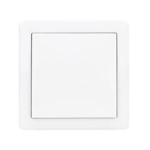 Solight vypínač Slim č. 7 krížový, biely