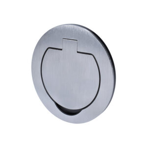 Solight vstavaná podlahová zásuvka, IP55, okrúhle viečko