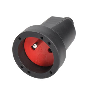 Solight zásuvka priama, IP20, čierna