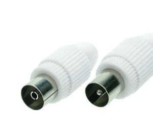 Solight anténne konektory, COAX konektor + COAX zdierka, priame, sáčok